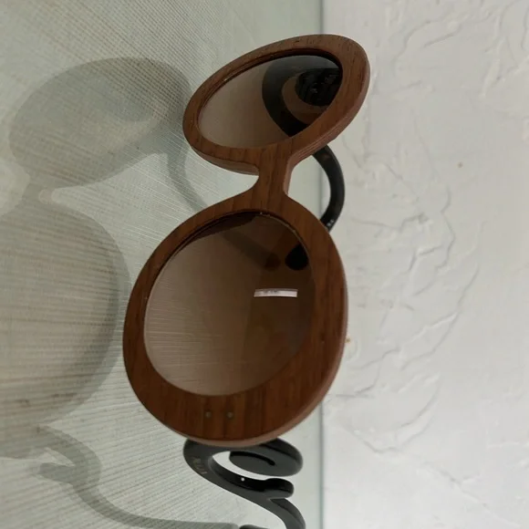 Prada baroque sunglasses SPR27R. Wood and tortoise. - Picture 4 of 9